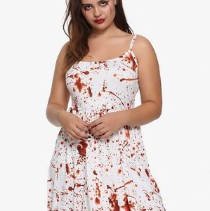 Hot Topic Blood Splatter Dress
